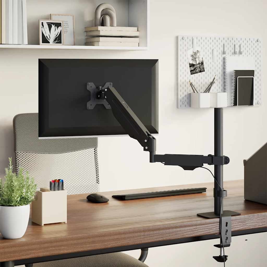 VidaXL Monitorarmhalterung 27 Zoll Bildschirm Gasfeder 10 kg
