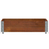 Vidaxx Pflanzgefäß 80x60 cm massives Kiefernholz braun