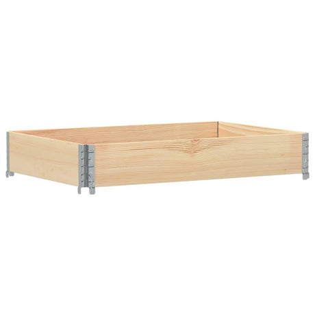 Vidaxx Pflanzgefäß 120x80 cm aus massivem Kiefernholz