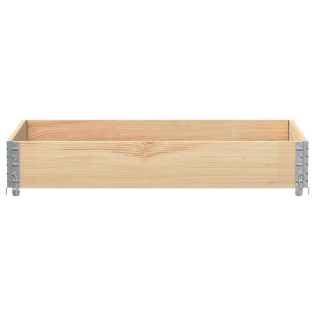 Vidaxx Pflanzgefäß 120x80 cm aus massivem Kiefernholz