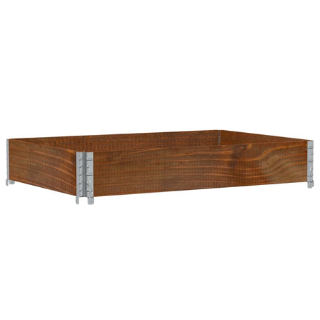 Vidaxx Pflanzgefäß 120x80 cm massives Kiefernholz braun