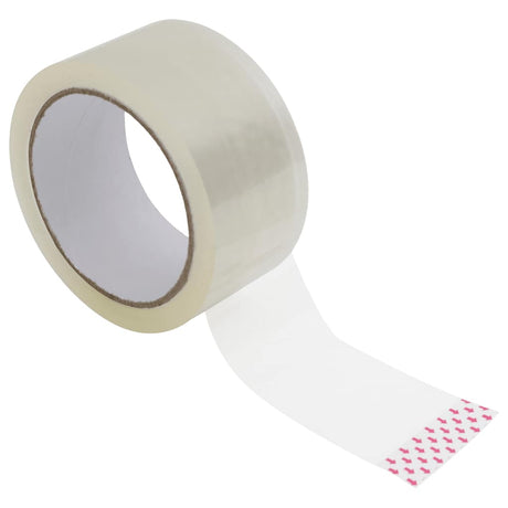 VidaXL Verpackungsband 72 Stück 48 mm x 66 m transparent