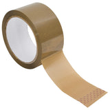 Vidaxl Verpackungsbänder 72 Stück 48 mm x 66 m braun