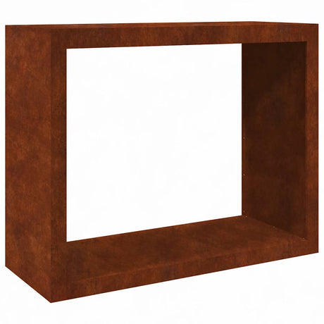 Vidaxx Kaminholzregal 100x40x80 cm wetterfester Stahl