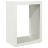 Vidaxx Kaminholzregal 60x40x80 cm Stahl weiß