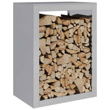 Vidaxx Brennholzregal 60x40x80 cm aus verzinktem Stahl