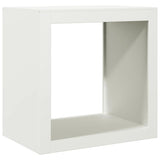 Vidaxx Kaminholzregal 60x40x60 cm Stahl weiß