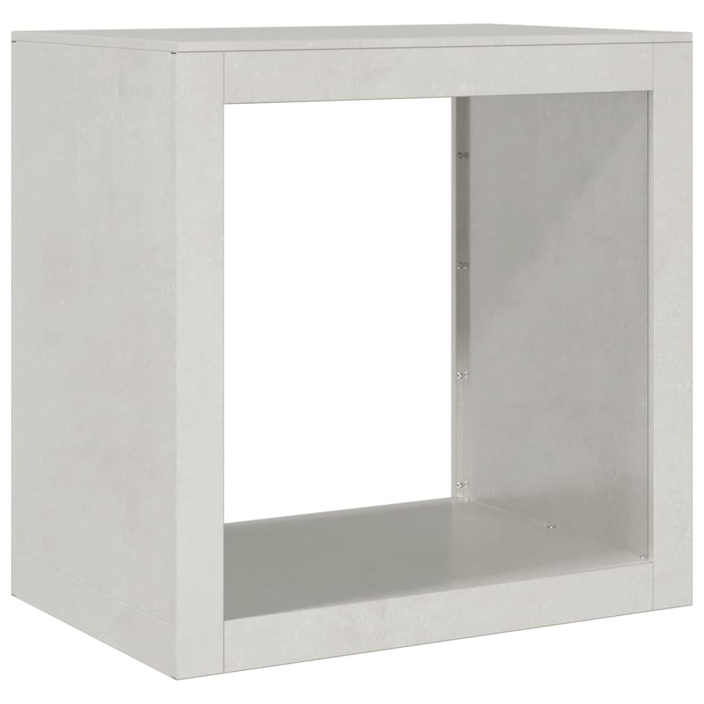 Vidaxx Kaminholzregal 60x40x60 cm Edelstahl