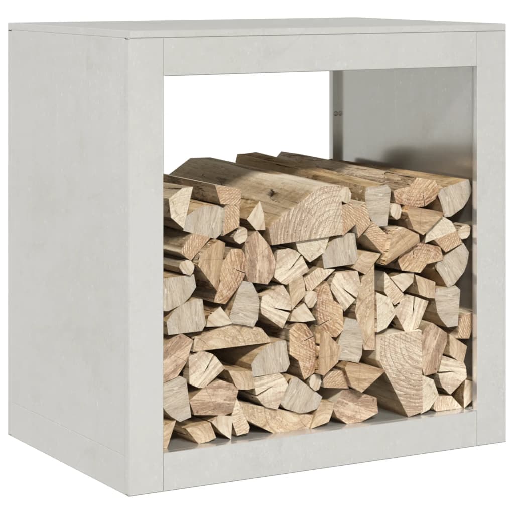 Vidaxx Kaminholzregal 60x40x60 cm Edelstahl