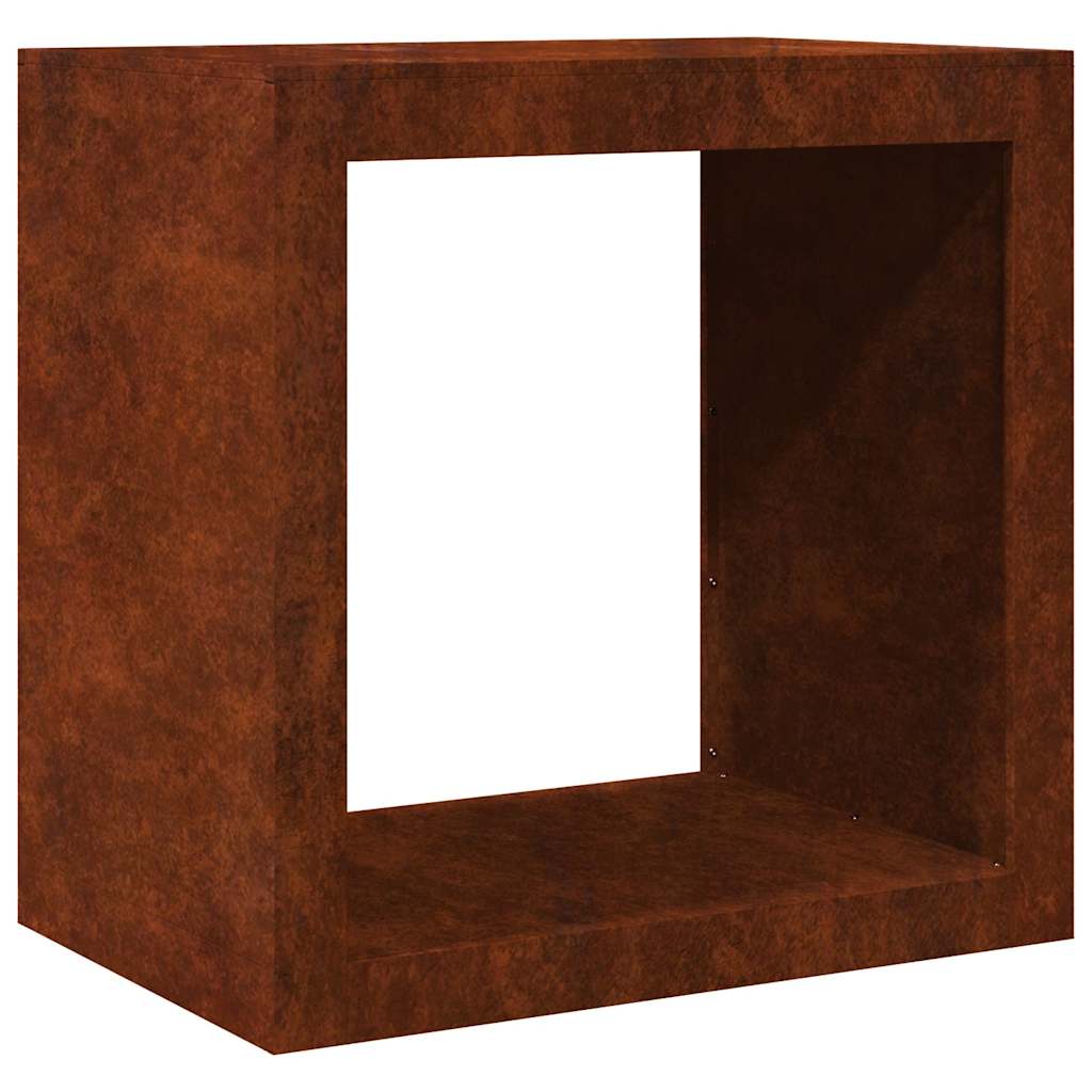 Vidaxx Kaminholzregal 60x40x60 cm wetterfester Stahl
