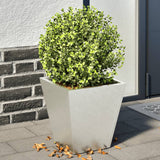 Vidaxx Pflanzgefäße 2 Stück 30x30x30 cm Edelstahl
