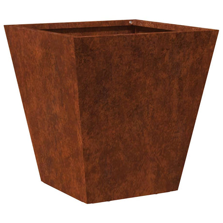 Vidaxx Pflanzgefäß 30x30x30 cm wetterfester Stahl