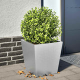 Vidaxx Pflanzenbank 40x40x40 cm verzinkter Stahl