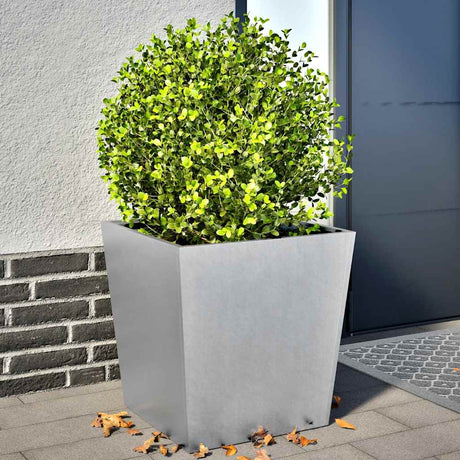 Vidaxx Pflanzgefäße 2 Stück 50x50x50 cm verzinkter Stahl