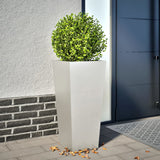 Vidaxx Pflanzgefäß 35x35x75 cm Edelstahl