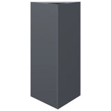 Vidaxx Pflanzgefäß Dreieck 40x34,5x70 cm Stahl Anthrazit