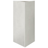 Vidaxx Pflanzgefäß Dreieck 40x34,5x70 cm Edelstahl