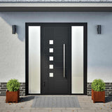 Vidaxx Pflanzgefäße 2 Stk. 30x30x30 cm wetterfester Stahl