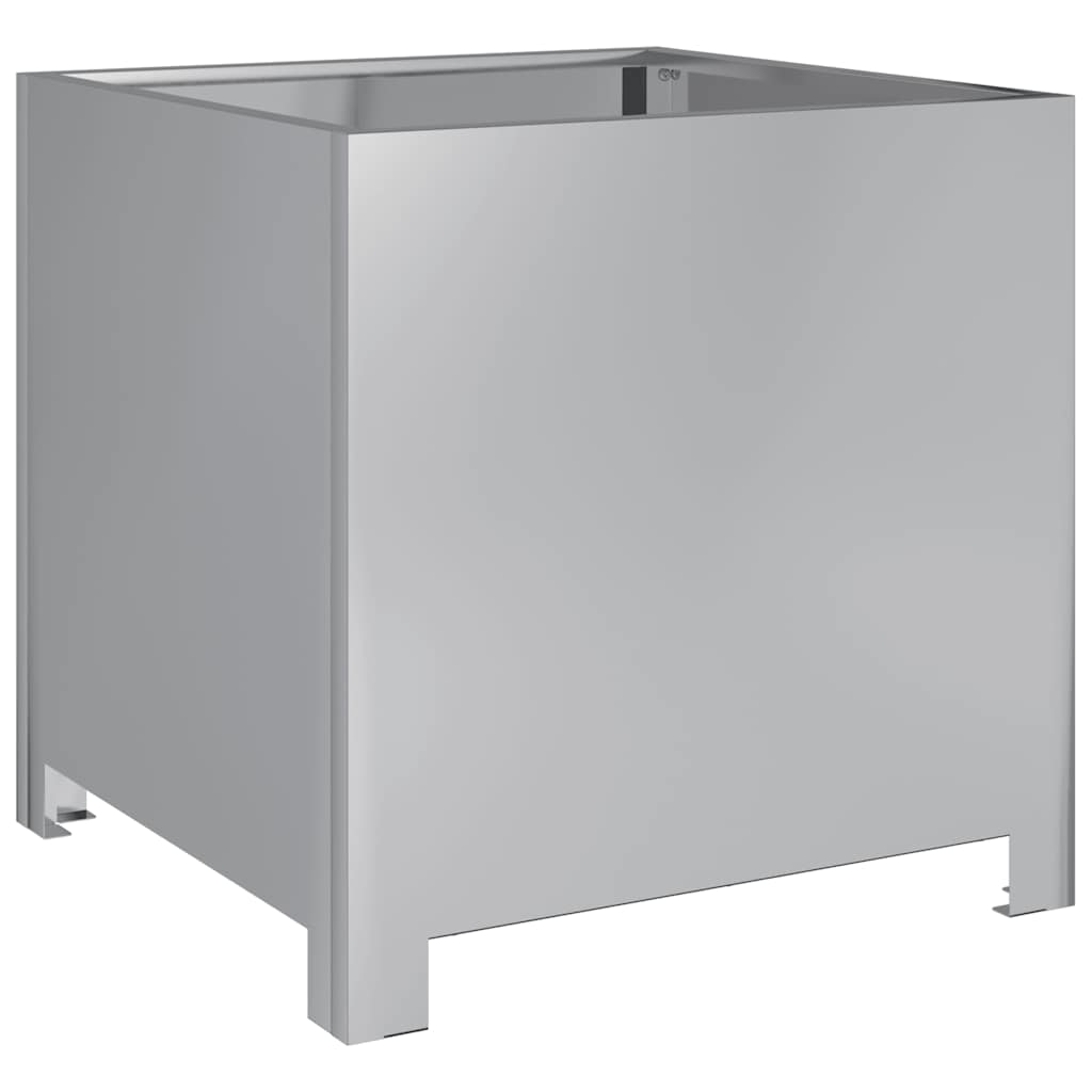 Vidaxx Pflanzenbank 40x40x40 cm verzinkter Stahl