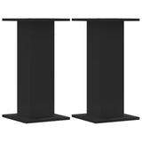 VidaXL speaker stands 2 pcs 30x30x60 cm processed wood black