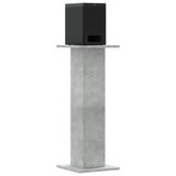 Vidaxl Speaker Stands 2 PCS 30x30x80 cm Precio de concreto de madera procesada