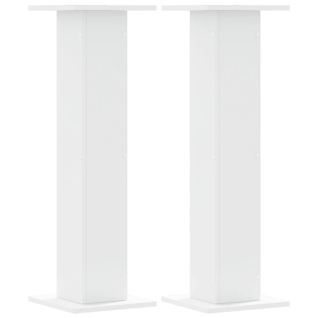 Altavoz Vidaxl se encuentra 2 pcs 30x30x95 cm de madera procesada blanca