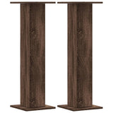 Vidaxl Speaker Stands 2 PCS 30x30x95 cm rovere marrone legno trasformato