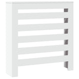 Vidaxl Radiatorom Construction 78x20x82 cm Bianco in legno elaborato