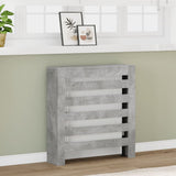 Vidaxx Heizkörperverkleidung 78x20x82 cm Holzwerkstoff Betongrau