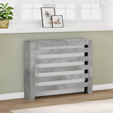 Vidaxx Heizkörperverkleidung 104x20x82 cm Holzwerkstoff Betongrau