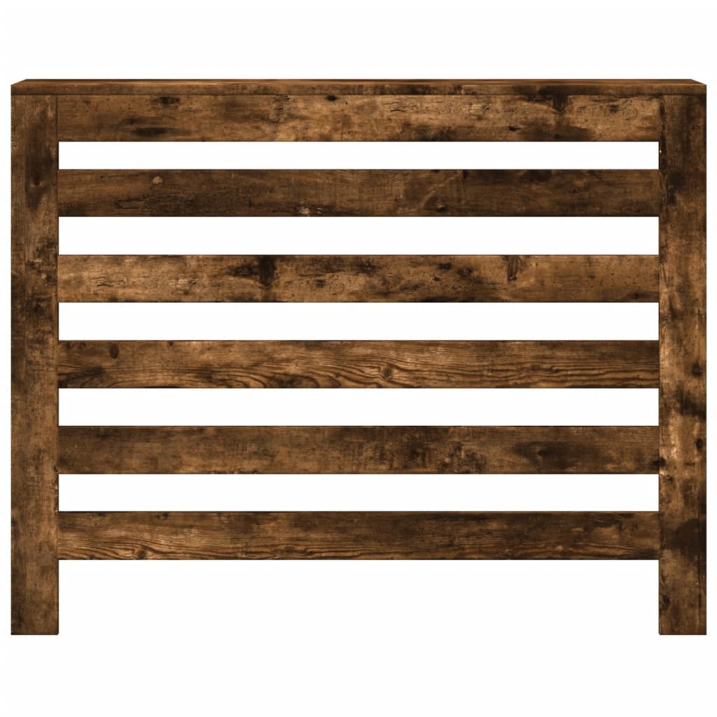 VidaXL Heizkörpergehäuse 104 x 20 x 82 cm, Holzwerkstoff, geräucherte Eiche