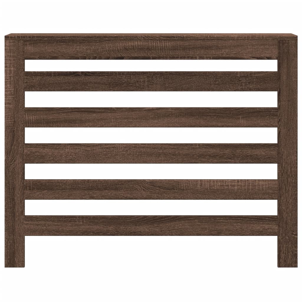 VidaXL Heizkörpergehäuse 104 x 20 x 82 cm, Holzwerkstoff, braune Eiche