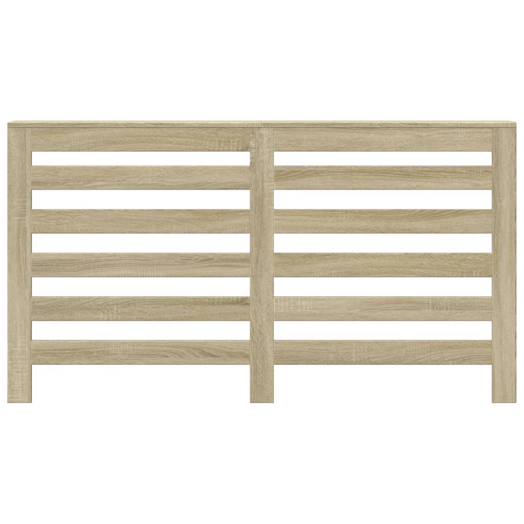 Vidaxx Heizkörperverkleidung 149x20x82 cm Holzwerkstoff Sonoma-Eiche-farbig