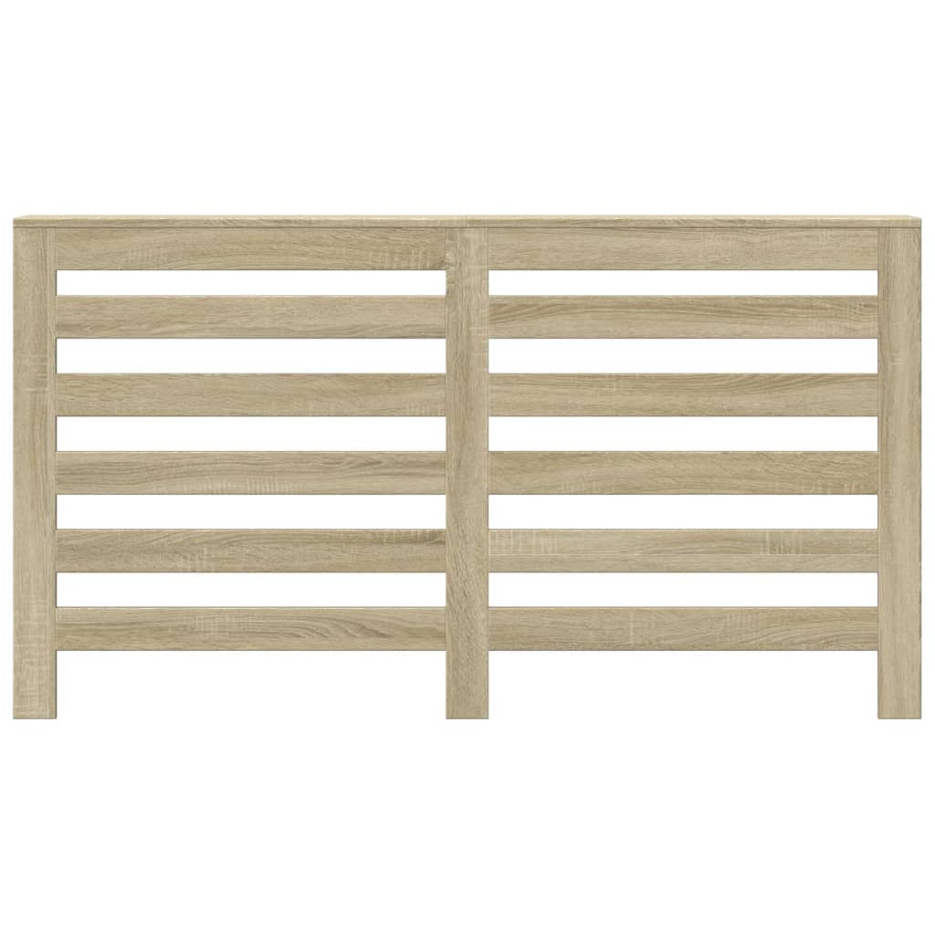 Vidaxl Radiatorom Construction 149x20x82 cm Bois de chêne sonoma en bois -colore