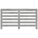 Vidaxx Heizkörperverkleidung 149x20x82 cm Holzwerkstoff Betongrau