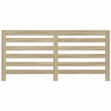 VIDAXL -Radiatorkonstruktion 175 x 20 x 82 cm verarbeitetes Holz Sonoma Eichefarbe