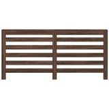 VIDAXL -Radiatorkonstruktion 175x20x82 cm verarbeiteter Holzbraune Eiche gefärbt