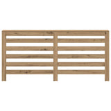 VidaXL Heizkörpergehäuse 175 x 20 x 82 cm, handgefertigtes Holz, handwerkliche Eichenfarbe