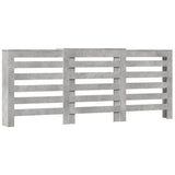 Vidaxx Heizkörperumbau 205x21,5x83,5 cm Holzwerkstoff Betongrau