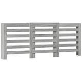 Vidaxx-Heizkörperverkleidung 205 x 21,5 x 83,5 cm, Holzwerkstoff Sonoma-Eiche grau