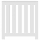 Vidaxl Radiatorom Construction 78x20x82 cm Bianco in legno elaborato