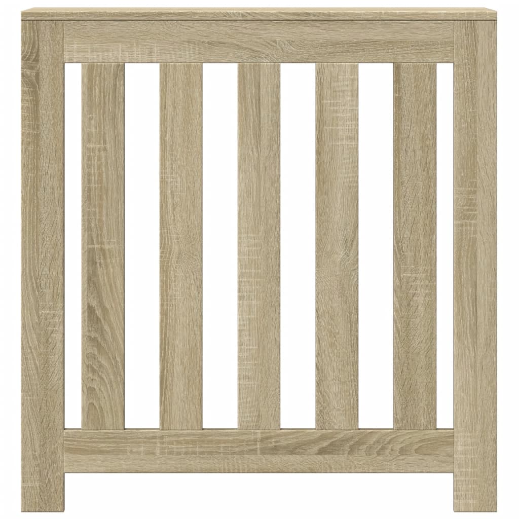 VIDAXL -Radiatorkonstruktion 78x20x82 cm verarbeitetes Holz Sonoma Eiche -Colored