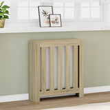 VIDAXL -Radiatorkonstruktion 78x20x82 cm verarbeitetes Holz Sonoma Eiche -Colored