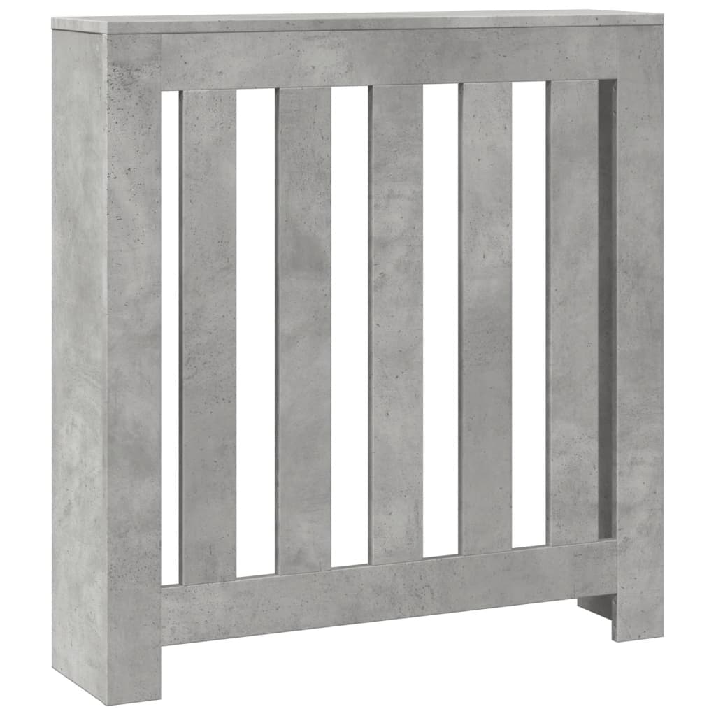 Vidaxx Heizkörperverkleidung 78x20x82 cm Holzwerkstoff Betongrau