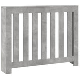 Vidaxx Heizkörperverkleidung 104x20x82 cm Holzwerkstoff Betongrau