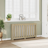 Vidaxl Radiatorom Construction 149x20x82 cm forarbejdet træ sonoma eg -farvet