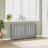 VIDAXL -Radiatorkonstruktion 149 x 20 x 82 cm verarbeiteter Holzgrau Sonoma -Eiche