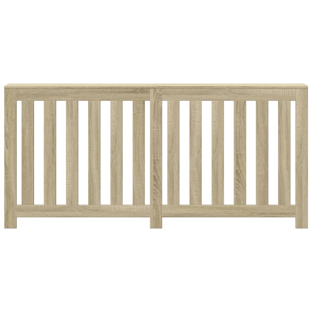 Vidaxx Heizkörperverkleidung 175x20x82 cm Holzwerkstoff Sonoma-Eiche-farbig