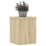 Vidaxx Pflanzenständer 2 Stück 15x15x20 cm Holzwerkstoff Sonoma-Eiche