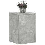 Vidaxx Pflanzenständer 2 Stück 25x25x35 cm Holzwerkstoff Betongrau